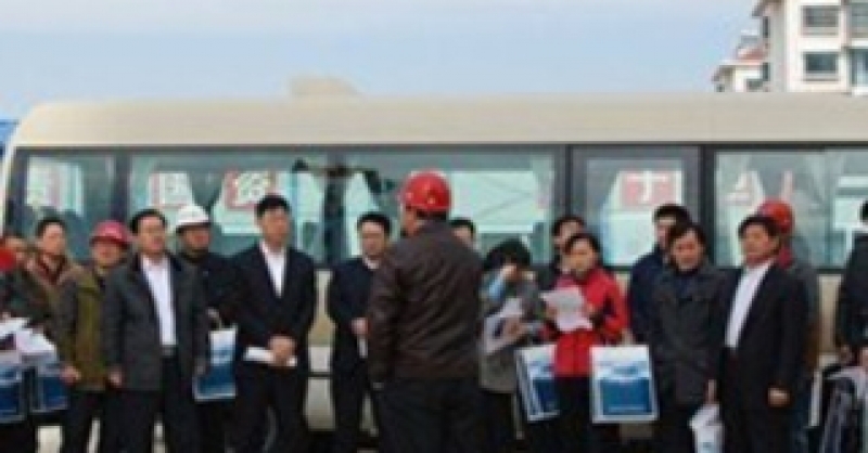 公司開(kāi)展“2012年度在建項(xiàng)目觀(guān)摩考評(píng)”活動(dòng)