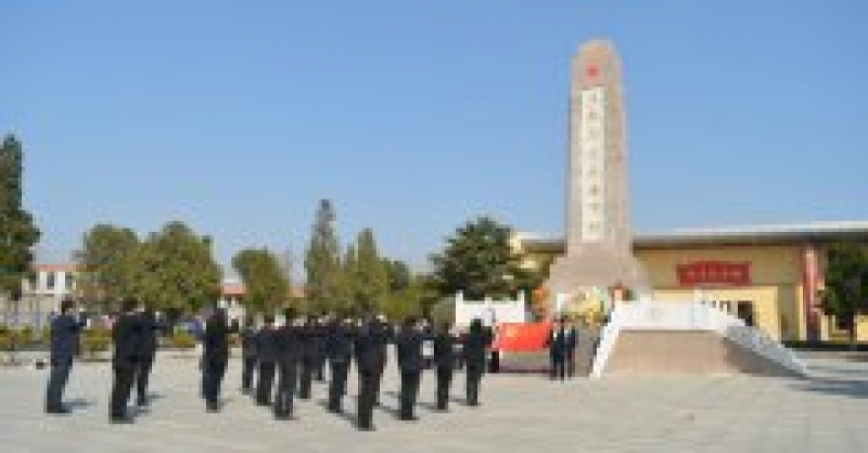 集團團委開展“緬懷革命先烈，弘揚民族精神”愛國主義教育活動