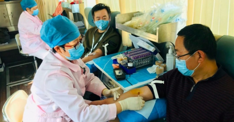 獻熱血、戰(zhàn)疫情，黃發(fā)在行動