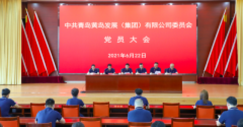 中共青島黃島發(fā)展（集團(tuán)）有限公司委員會(huì)黨員大會(huì)召開，選舉產(chǎn)生新一屆黨的委員會(huì)、紀(jì)律檢查委員會(huì)
