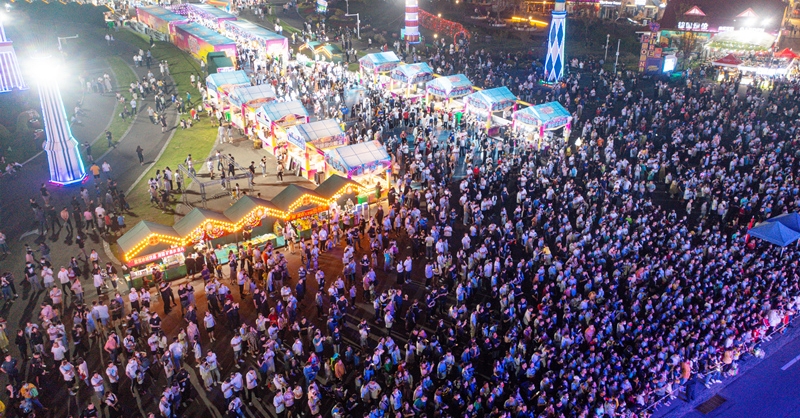 啤酒城、北茶商街“雙節(jié)”活動活躍節(jié)日經(jīng)濟(jì)